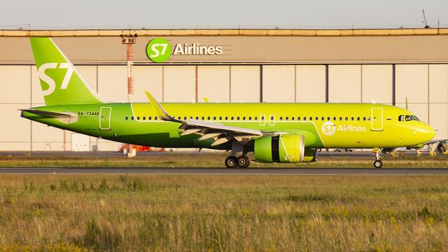 RA-73448:Airbus A320:S7 Airlines